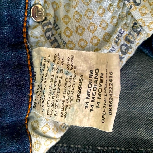 Lee Modern Series Revolution Denim Skinny Jeans Womens 14 Medium - Picture 4 of 4